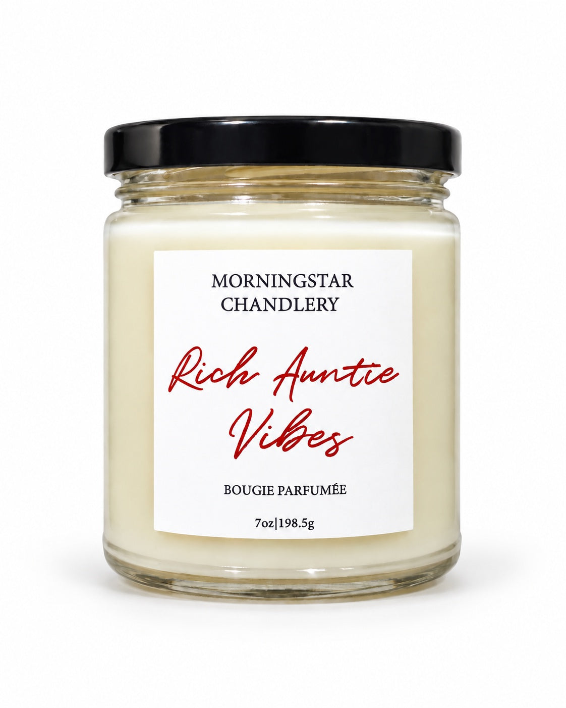 Rich Auntie Vibes | Warm Vanilla Sugar Scented Candle